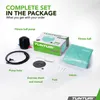 Tunturi Anti Burst Fitness Ball con Pompa - Palla Yoga 75 Anteprima dell’immagine prodotto 9