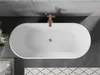 Mexen Flavia freistehende Badewanne 170 x 75 cm, weiß, Produktbild-Vorschau 4