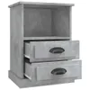vidaXL Nachttisch Betongrau 43x36x60 cm Produktbild-Vorschau 7