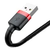 Baseus Cafule USB a Lightning, 2,4 A, 0,5 m - Rosso/Nero Anteprima dell’immagine prodotto 5