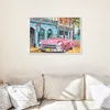 Maľba podľa čísel s rámom Obrazy - Kuba vo farbe 50x40 cm Náhľad obrázku produktu 2