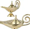 Orientalische Aladdin Wunderlampe Öllampe Jini 19cm gross Produktbild-Vorschau 3