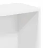 vidaXL Bücherregal Weiß 80x24x109 cm Holzwerkstoff Produktbild-Vorschau 7