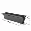 BigDean Blumenkasten 80cm mit abnehmbarem Untersetzer - aus Produktbild-Vorschau 3