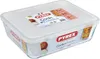 Piatto rettangolare in vetro 2.6l + coperchio in plastica Anteprima dell’immagine prodotto 10