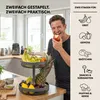 eluno Obstetagere, Brotkorb rund 2-stöckig, Obstschale, Produktbild-Vorschau 2