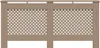 vidaXL Obloženie radiátora 172x19x81,5 cm MDF Náhľad obrázku produktu 4