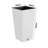 nabbi Plastový květináč DFSH350 34,5 cm - bílá Náhled obrázku produktu 6