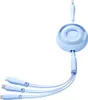 JOYROOM 3in1 Joyroom Colorful USB to USB-C/Lightning/Micro Voir les images du produit 2