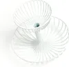 ZELLER Obst-Etagere 27416 mit zwei Ebenen, Metall, weiß, Produktbild-Vorschau 2