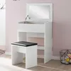 FineBuy Schminktisch FB51641 60x81x40 cm Weiß Konsolentisch Produktbild-Vorschau 1