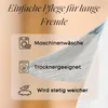 Mababu Schmusetuch Ente Baumwolle (50x40cm) – GOTS &  Produktbild-Vorschau 4
