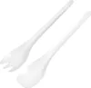 Fackelmann Salatbesteck 26cm farbig SBBtl Produktbild-Vorschau 3