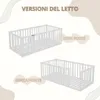 Crazy Pine Letto per Bambini 140x190 cm – Letto Montessori Anteprima dell’immagine prodotto 6