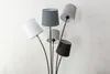 Design Stehlampe LEVELS 176cm schwarz grau mit 5 Produktbild-Vorschau 3