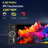 Junsun 6,36" CarPlay wireless Android Auto 1 DIN Autoradio Anteprima dell’immagine prodotto 5