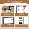 Flieks Küche Hochschrank Backregal mit Led und Produktbild-Vorschau 5