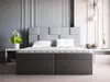 ADIDAR Boxspringbett Khady 200x200cm – Polsterbett mit Produktbild-Vorschau 1
