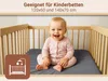 Frottier-Spannbettlaken für Kinder in 70x140 cm, Steghöhe Produktbild-Vorschau 6