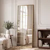 Koonmi Fensterscheibe Ganzkörperspiegel 60 x 165 cm Gold, Produktbild-Vorschau 2