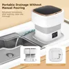 Přenosná mini pračka – 10 l – skládací – ultrazvuková – Náhled obrázku produktu 5