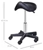 HOMCOM Tabouret à roulettes Tabouret pivotant réglable en Voir les images du produit 3