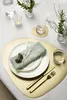Tischset Skinnatur Gold - Platzdeckchen - Platzsets - Oval Produktbild-Vorschau 5
