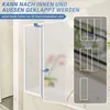 Sprchový paraván Izrielar 120 × 140 cm, trojdílný skládací Náhled obrázku produktu 3