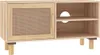 vidaXL TV-Schrank Braun 80x30x40 cm Massivholz Kiefer und Produktbild-Vorschau 1