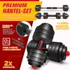 RE:SPORT® Set di manubri 40 kg con kettlebell Manubri Set Anteprima dell’immagine prodotto 2