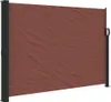 vidaXL Seitenmarkise Ausziehbar Braun 140x500 cm Produktbild-Vorschau 1