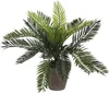 Slídové dekorace Umělá rostlina palma cycas v květináči - Náhled obrázku produktu 1