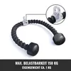 Gorilla Sports Nylonové tricepsové lano, 68 cm Náhled obrázku produktu 7