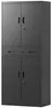 HOMCOM Metallschrank 180 cm, abschließbare Türen, Produktbild-Vorschau 1
