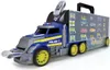 Dickie Toys Spielzeug Truck - Polizei Police Truck Carry Produktbild-Vorschau 2