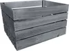 A wooden crate is shown against a white background. Produktbild-Vorschau