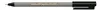 A single black and silver fineliner pen is shown against a white background. Produktbild-Vorschau