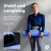Premium Naturkautschuk Yogamatte Rutschfest 183 x 65 cm Produktbild-Vorschau 5