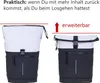 Rucksack Herren Roll-Top Freizeitrucksack Sport Fitness Produktbild-Vorschau 9