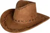 cappello da cowboy marrone per adulti Anteprima dell’immagine prodotto 3