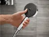 HANSGROHE Pulsify Chrom-Brausekopf mit 3 Düsen, Schlauch Produktbild-Vorschau 2