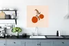 MuchoWow® Poster Sommer - Äpfel - Pastell 75x75 cm - Wand Produktbild-Vorschau 3