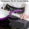 Induktionsmatte 5 Stück, Schutzmatte für Kochfeld aus Produktbild-Vorschau 5