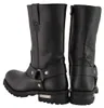 Milwaukee Leather heren motorlaarzen, model MBM131-BLK-10, Productafbeelding-voorbeeld 2