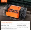 A drill bit grinder with its accessories and product specifications displayed. Anteprima dell’immagine prodotto