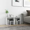 VidaXL 806329, Biały, Drewno, 400 mm, 300 mm, 400 mm, 2 Podgląd zdjęcia produktu 2