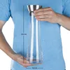 HI Wasserkaraffe Glas (1L), mit Deckel und Ausgießer Produktbild-Vorschau 8