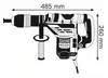 Bosch GBH 5-40 DCE, 485 mm, 260 mm, 6.8 kg Produktbild-Vorschau 24