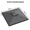SWANEW Toit de rechange pour pavillon Toit de tente 3x3M Voir les images du produit 2