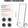 SucceBuy 6-Tier Brochure Display Rack, Floor Standing Voir les images du produit 7